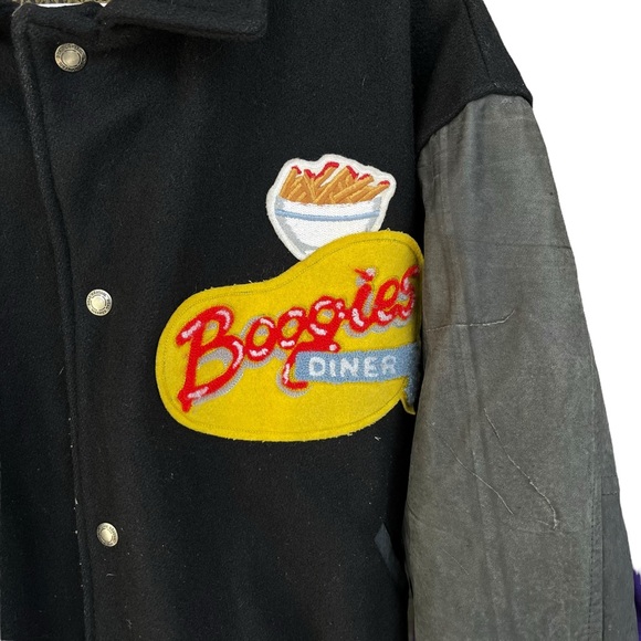 Boogies Diner 90s Sitcom Show Aspen Dual Control Wool Jacket Tv Series Vintage - Picture 6 of 7